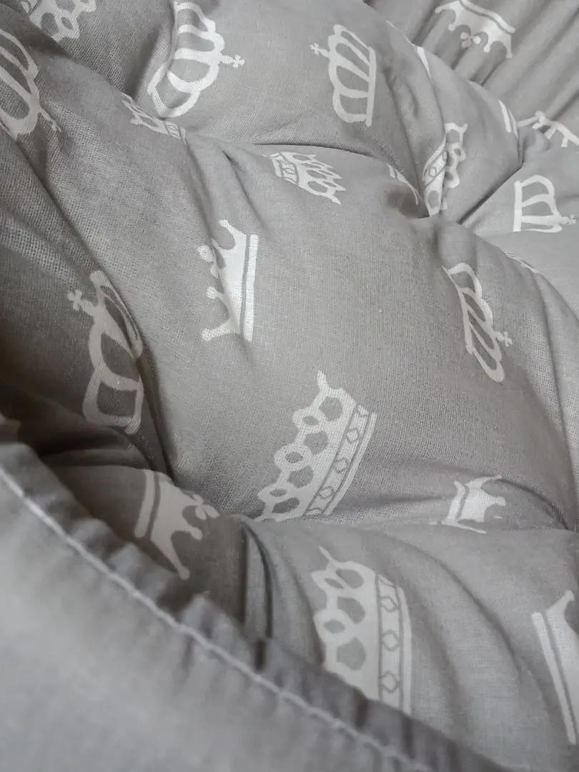 Детское постельное белье MyKids Crowns 5 ед 120x60 (Grey) - 3