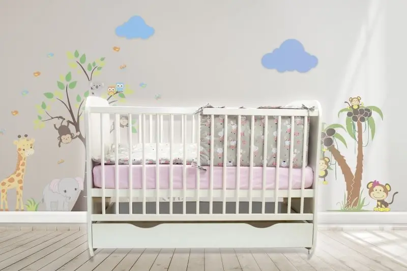 Детское постельное белье MyKids Dancing Bunny 120x60 (Grey)