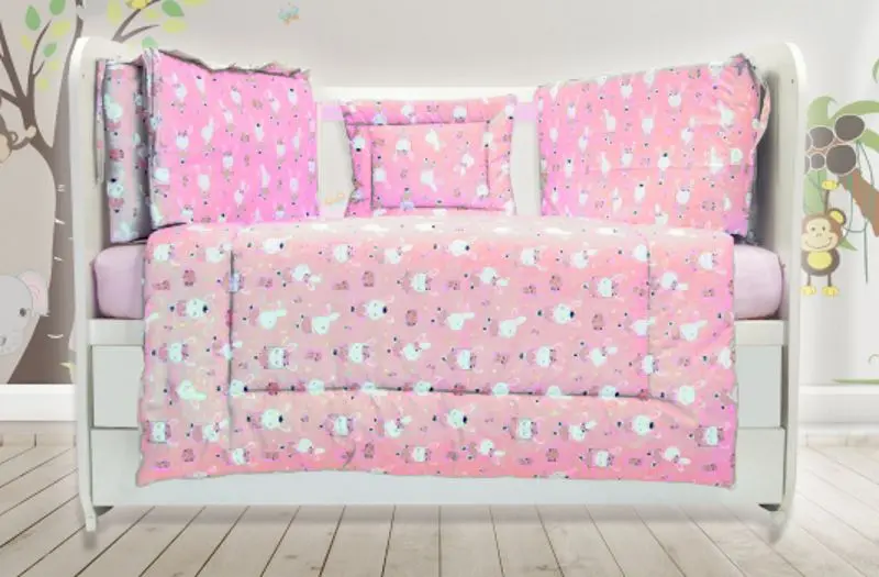 Детское постельное белье MyKids Dancing Bunny 120x60 (Pink)
