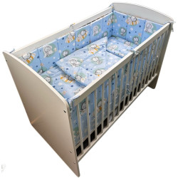 Lenjerie de pat pentru copii MyKids Little Bear 120x60 (Blue) Thumb