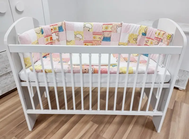 Детское постельное белье MyKids Mini Square Girl 120x60 (Yellow/Pink)