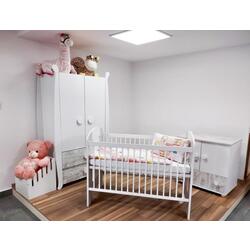 Детское постельное белье MyKids Mini Square Girl 120x60 (Yellow/Pink) Thumb