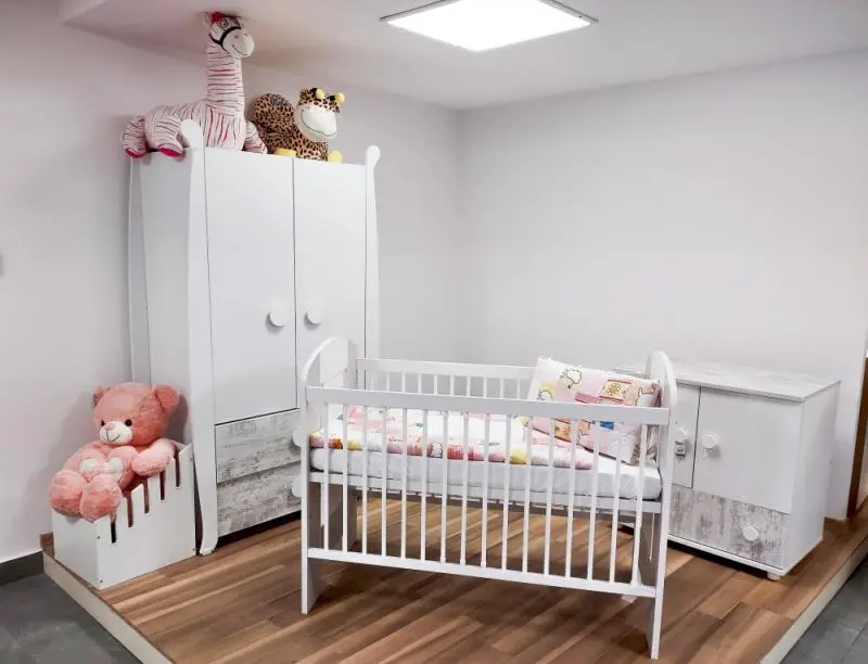 Детское постельное белье MyKids Mini Square Girl 120x60 (Yellow/Pink)