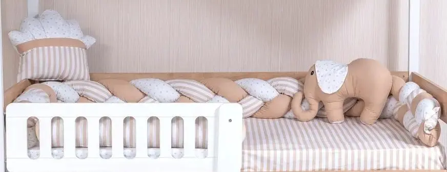 Детское постельное белье MyKids Montessori PS02 6ед 95x195 (Beige/White)