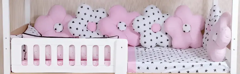 Детское постельное белье MyKids Montessori PS112 9 95x195 (Pink/White)