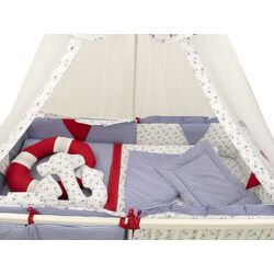 Детское постельное белье MyKids Ocean 120x60 (Blue/Red) Thumb