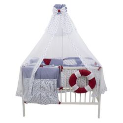 Детское постельное белье MyKids Ocean 120x60 (Blue/Red)