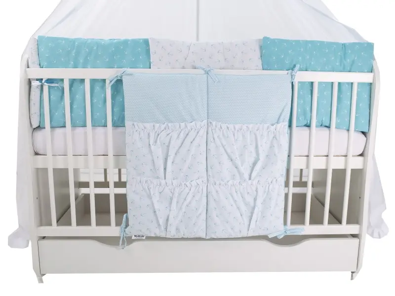 Детское постельное белье MyKids Sailor Dream 13 ед 120x60 (Blue)