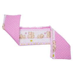 Детское постельное белье MyKids Teddy Friends 5 ед 120x60 (Pink) Thumb