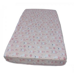 Простынь на резинке MyKids Rabbit 120x60 (Pink)