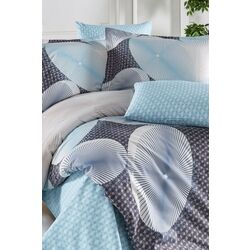 Постельное белье New Home Deluxe Satin Randy Euro 2P (Blue) Thumb