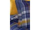 Lenjerie de pat New Home Deluxe Satin Virginia Euro 2P (Blue/Yellow)