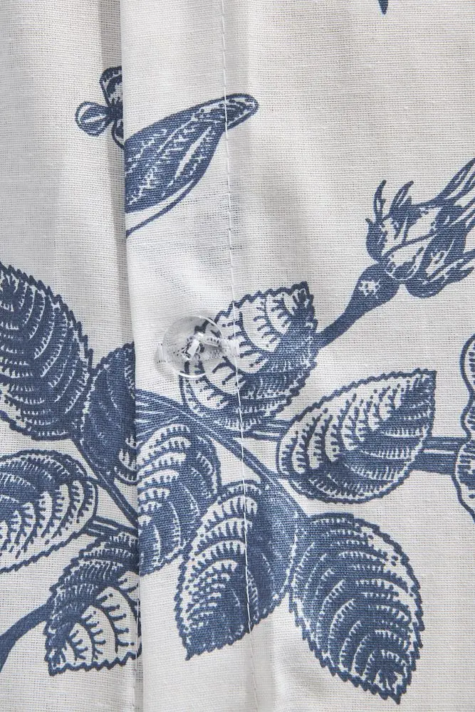 Постельное белье New Home Ranforce Alessa 2P (Blue/White)