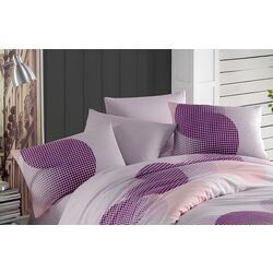 Lenjerie de pat New Home Ranforce Dennis 2P (Pink) Thumb