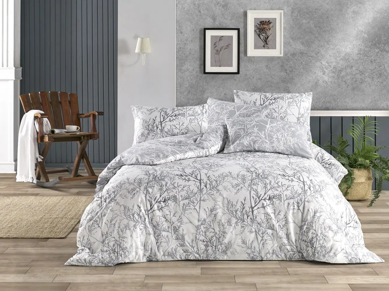 Lenjerie de pat New Home Ranforce New Life Series Duru 3629-01 2P