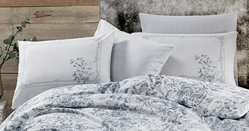 Lenjerie de pat New Home Ranforce Sofrano 2P (Grey)