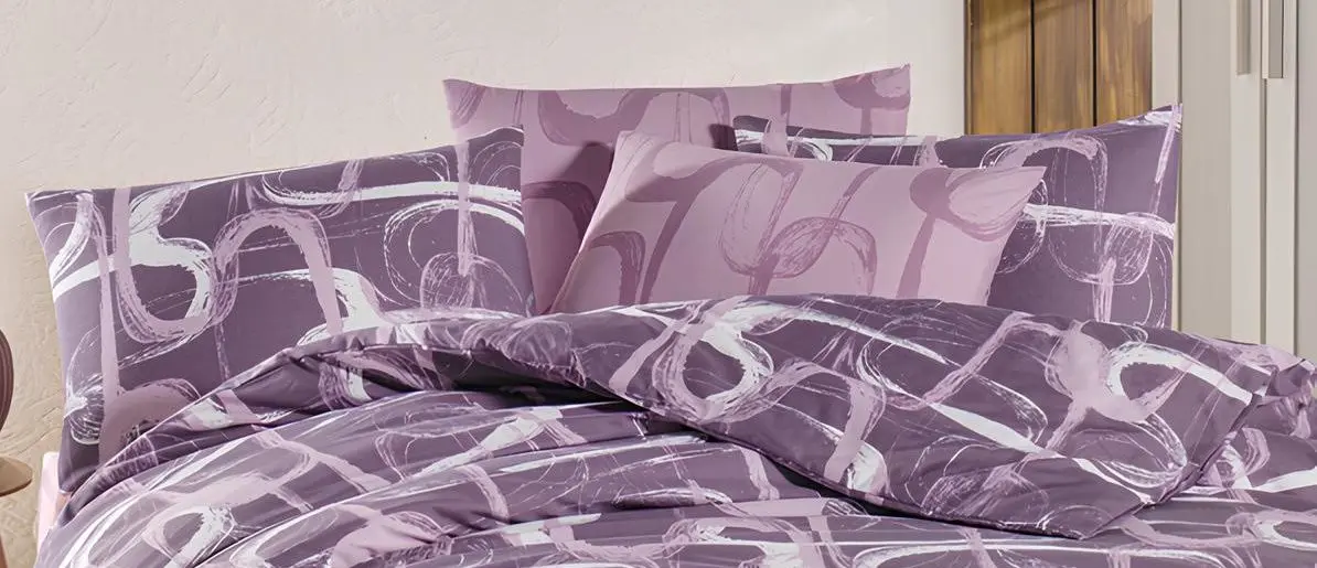 Постельное белье New Home Ranforce Troy 2P (Pink)