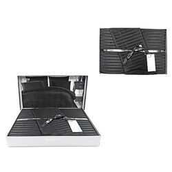 Lenjerie de pat New Home Stripe Satin 2P (Black) Thumb