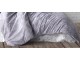 Lenjerie de pat cu plapuma si perne New Home Comforter Flores 2P (White/Purple)