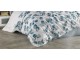 Lenjerie de pat cu plapuma si perne New Home Comforter Hena 2P (White/Blue)