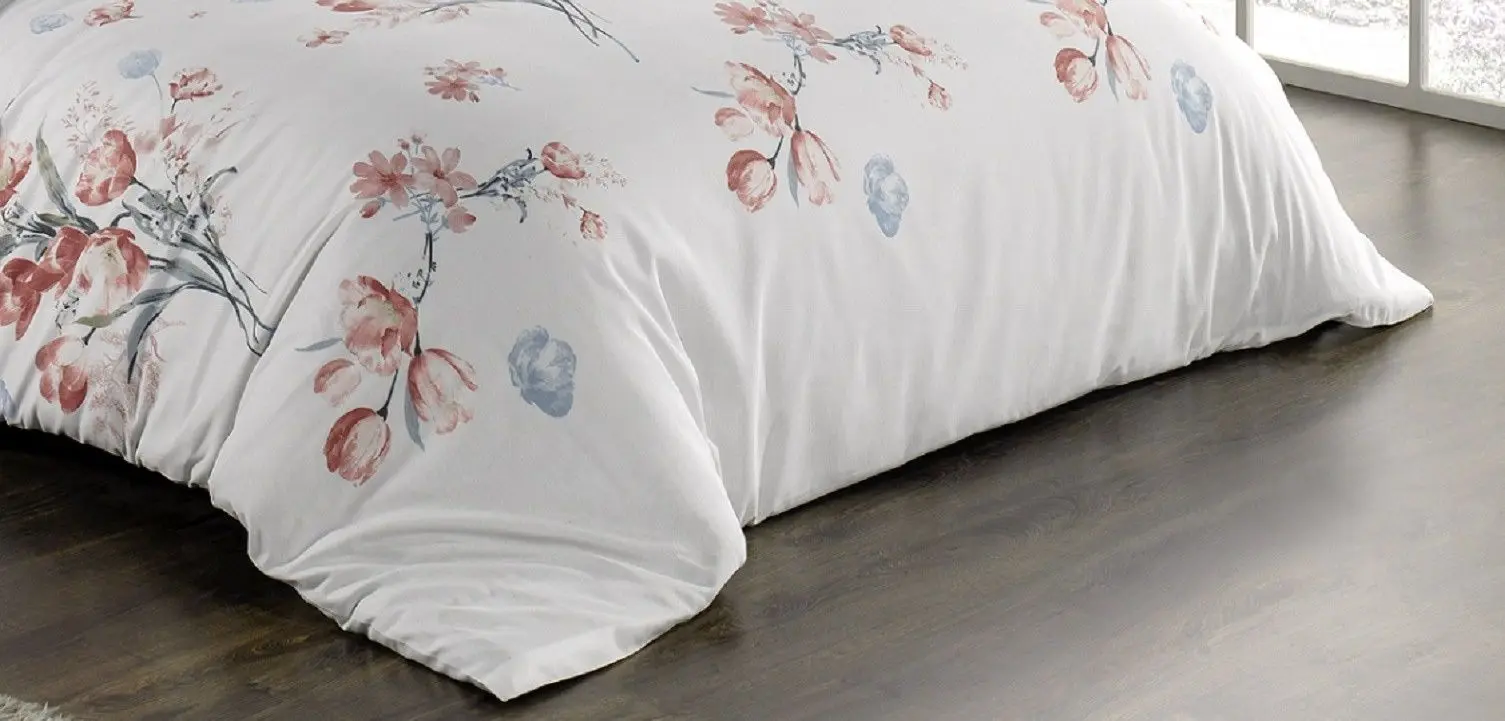 Постельное белье с одеялом и подушками New Home Comforter Liya 2P (White)