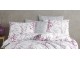 Lenjerie de pat cu plapuma si perne New Home Comforter Masal 2P (White/Pink)