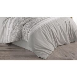 Постельное белье с одеялом и подушками New Home Ranforce New Life Series Luna 2202-01 2P Thumb