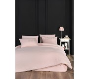 Постельное белье Newhome Stripe Satin Euro 2P (Pink)