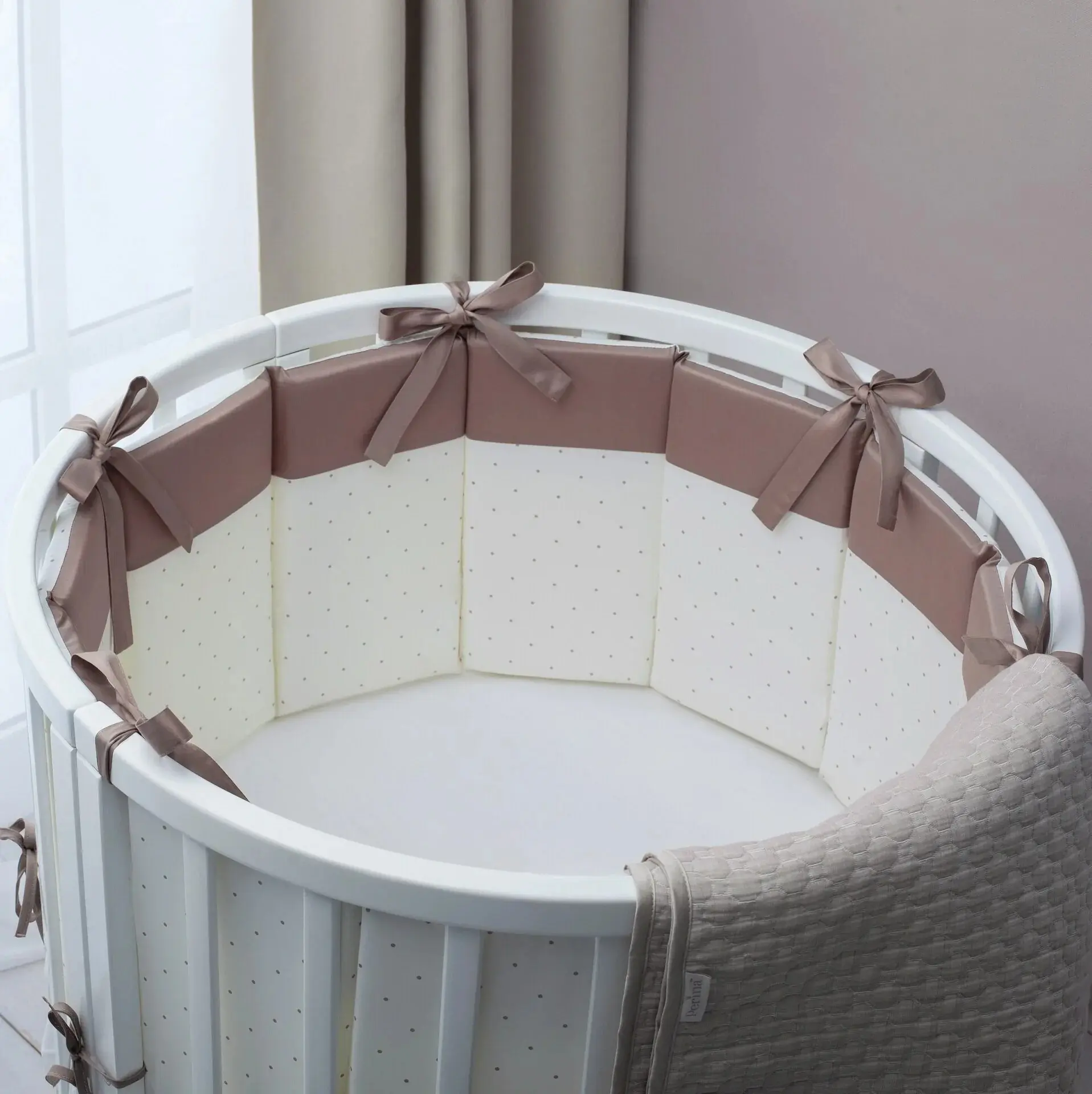 Детское постельное белье Perina Bambino Oval 125x75 (Cappuccino) - 2
