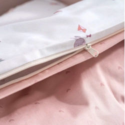 Детское постельное белье Perina Bunnies 60x120 (White/Pink) Thumb