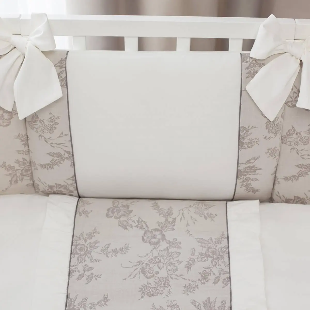 Детское постельное белье Perina Elfetto Oval 90x120 (White/Brown) - 3