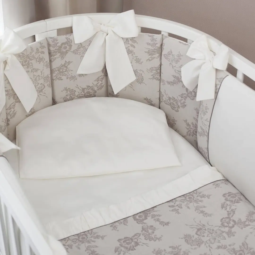 Детское постельное белье Perina Elfetto Oval 90x120 (White/Brown)