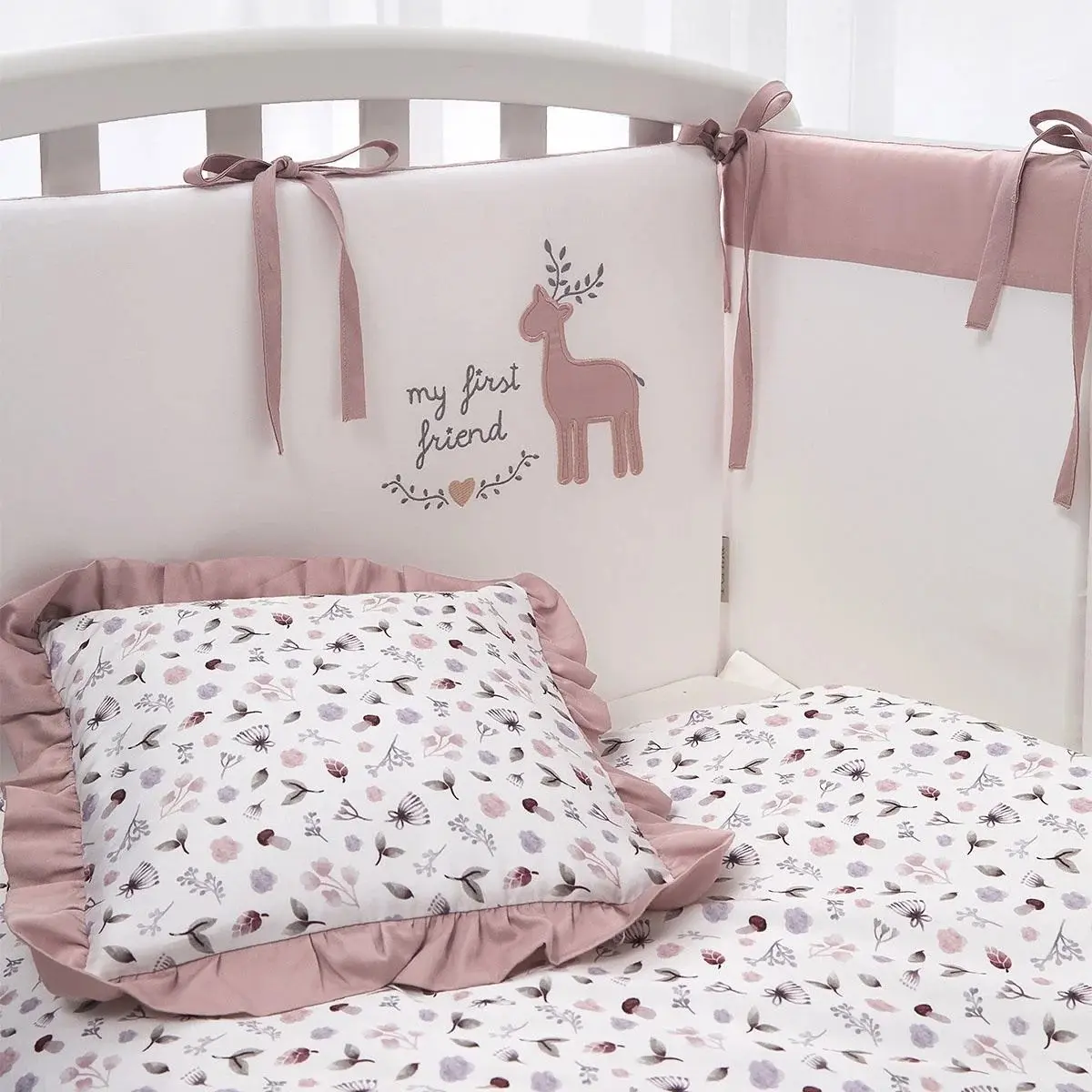 Детское постельное белье Perina Little Forest 60x120 (Caramel) - 3