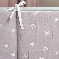 Детское постельное белье Perina Toys Stars 60x120 (Grey/White) Thumb
