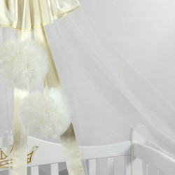 Балдахин для кроватки PernaMea Premium 170x400 (Ivory) Thumb