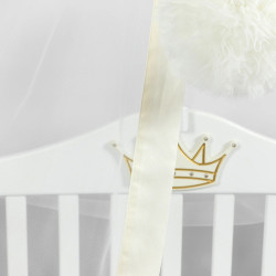 Балдахин для кроватки PernaMea Premium 170x400 (Ivory) Thumb