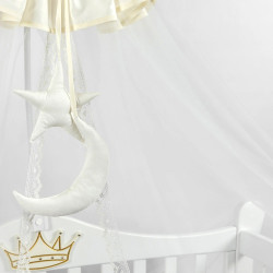 Балдахин для кроватки PernaMea Premium Star 170x400 (Ivory) Thumb