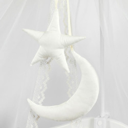 Балдахин для кроватки PernaMea Premium Star 170x400 (Ivory) Thumb