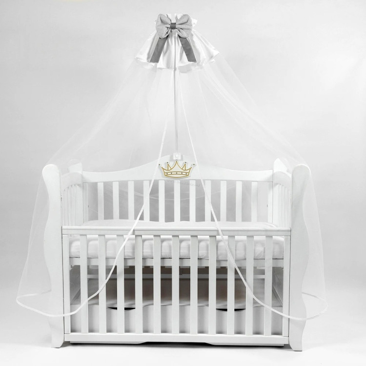 Baldachin pentru patut PernaMea Renaissance (Grey)