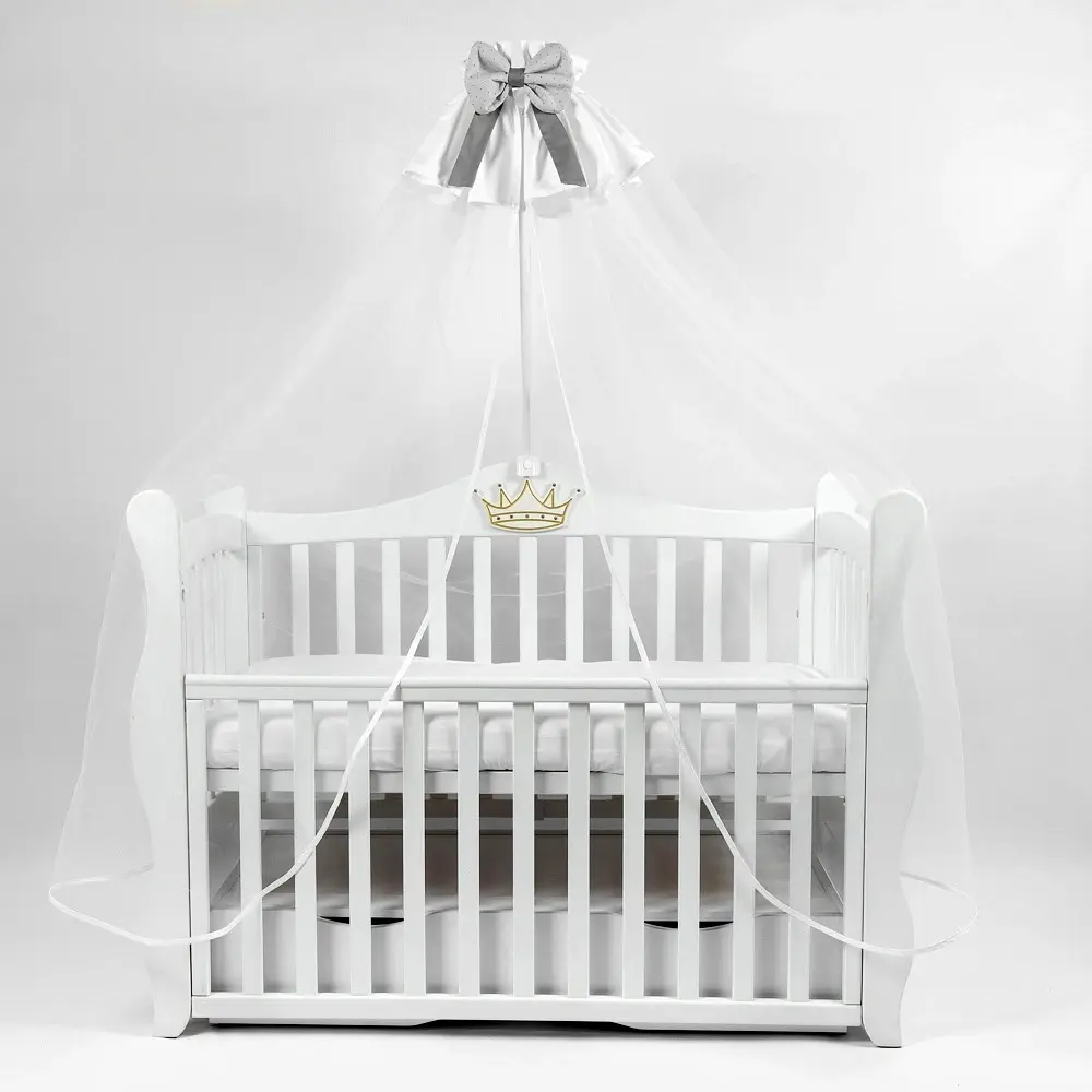 Baldachin pentru patut PernaMea Renaissance (Grey)