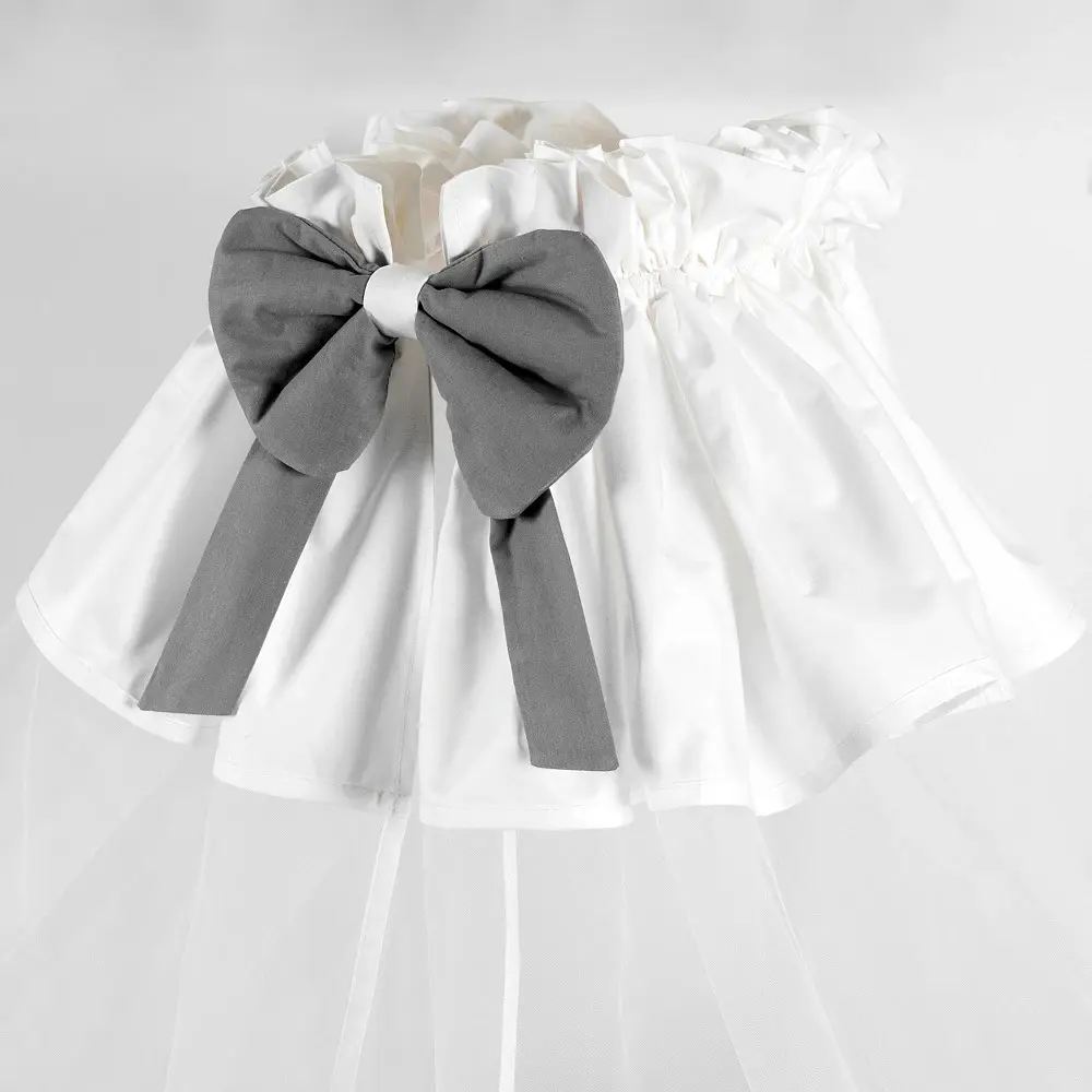 Baldachin pentru patut PernaMea Royal 170x400 (Grey) - 2