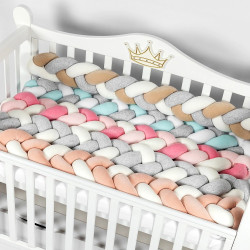 Bara de protectie pentru patut PernaMea PM.101756/2 120x15 (Turqoise) Thumb