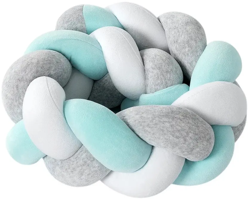 Bara de protectie pentru patut PernaMea PM.101756/2 120x15 (Turqoise)