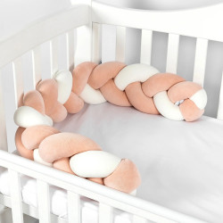 Bara de protectie pentru patut PernaMea PM.101756/3 120x15 (Pink) Thumb