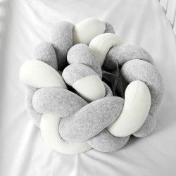 Bara de protectie pentru patut PernaMea PM.101756/5 120x15 (Grey) Thumb
