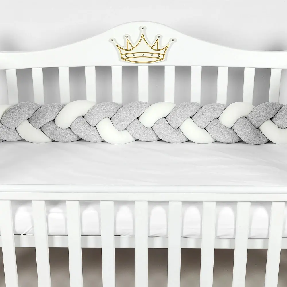 Bara de protectie pentru patut PernaMea PM.101756/5 120x15 (Grey) - 4