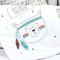 Детское постельное белье PernaMea Baby Forest 60x120 (Blue) Thumb