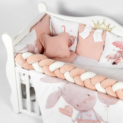 Детское постельное белье PernaMea Bunny 60x120 (Pink) Thumb