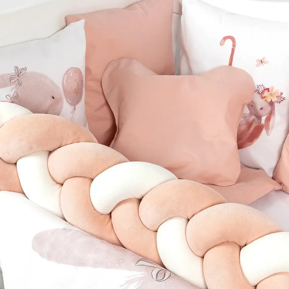Детское постельное белье PernaMea Bunny 60x120 (Pink) - 3