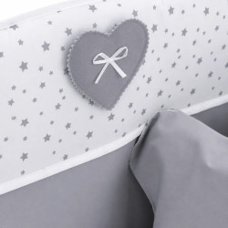 Lenjerie de pat pentru copii PernaMea Confort 60x120 (Grey) Thumb
